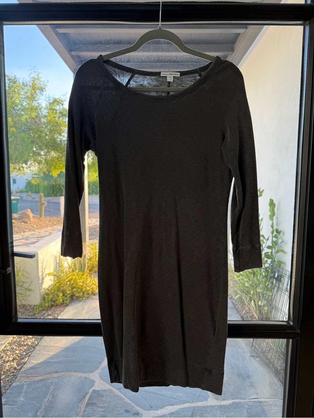 James perse Black Women's Long Sleeve Dress - Unbranded